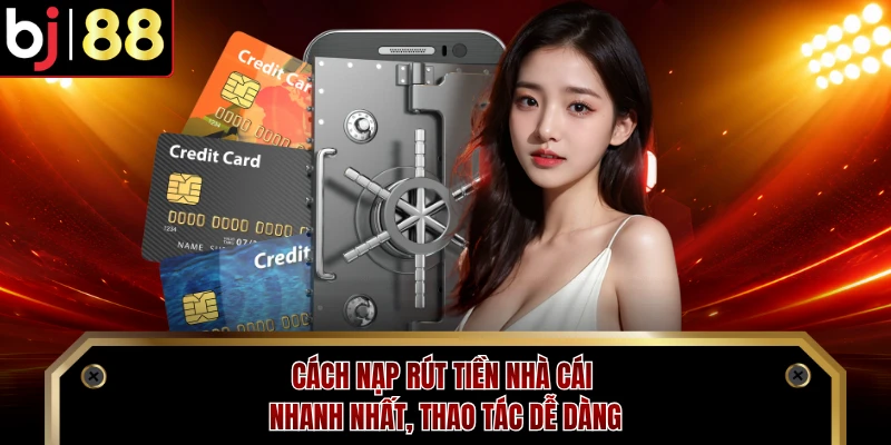 Cách nạp rút tiền nhà cái nhanh nhất, thao tác dễ dàng