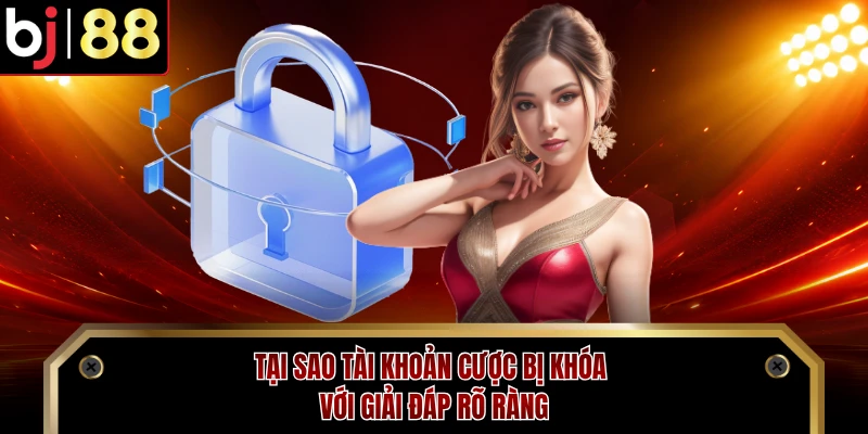 Tại sao tài khoản cược bị khóa với giải đáp rõ ràng